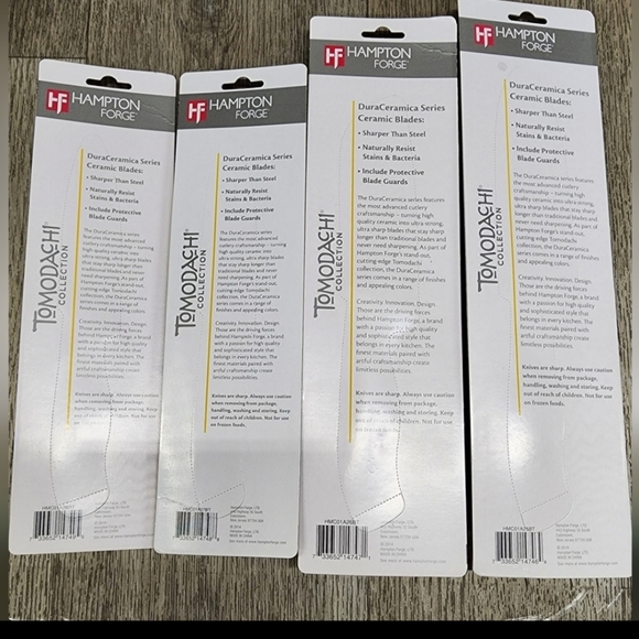 4 Piece of Hampton Forge Tomodachi Knives - Picture 2 of 4